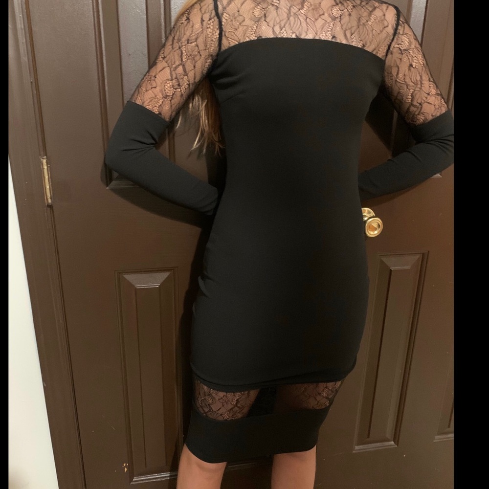 Misguided formal black dress Brand New Tags on